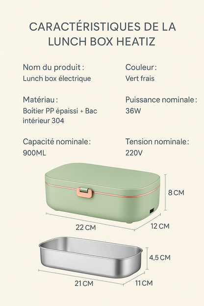 La lunch box HEATIZ